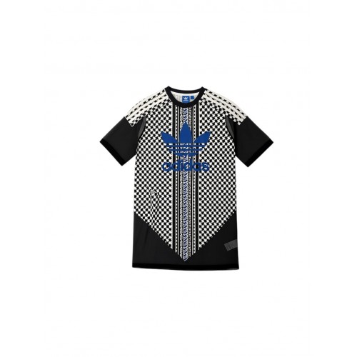 Adidas Originals Graphic Black & White Dress – Retro Sport Style